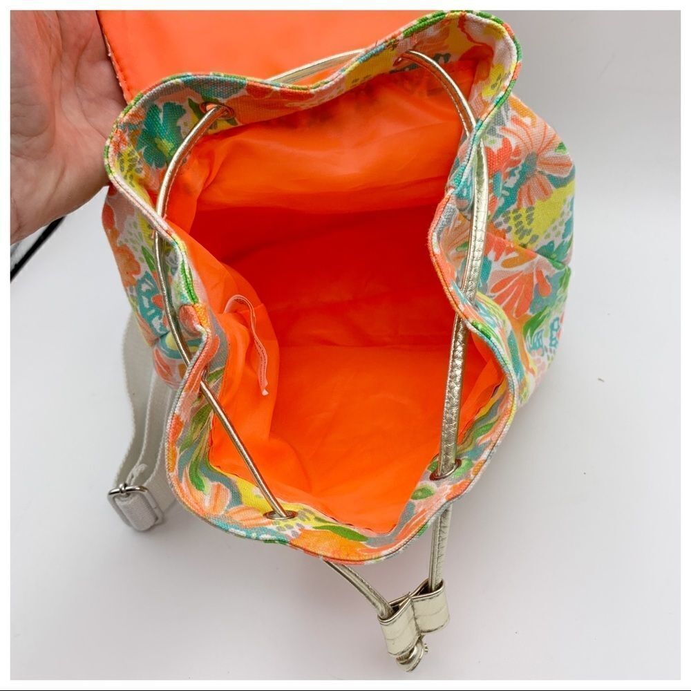 Little Girls Floral Target Cloth Backpack NWOT - Picture 5 of 10